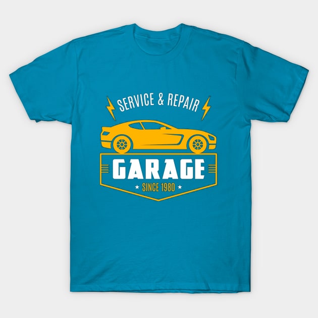 Car repair T-Shirt by Brainable ART